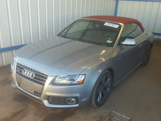 WAUWFAFH2AN020313 - 2010 AUDI A5 PRESTIG GRAY photo 2