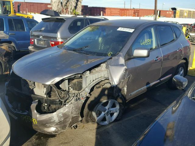 JN8AS5MT9DW538994 - 2013 NISSAN ROGUE S GRAY photo 2