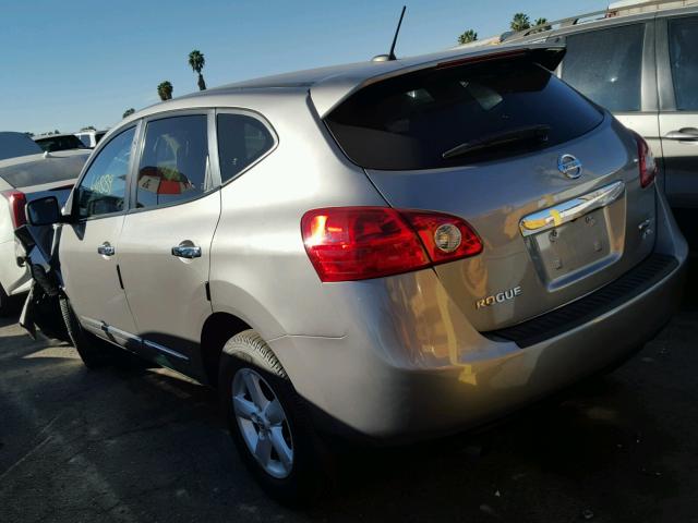 JN8AS5MT9DW538994 - 2013 NISSAN ROGUE S GRAY photo 3