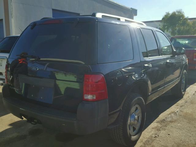 1FMZU62K13ZB03503 - 2003 FORD EXPLORER X BLUE photo 4
