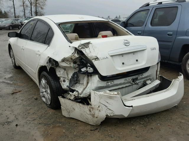 1N4AL21E59N437189 - 2009 NISSAN ALTIMA 2.5 WHITE photo 3