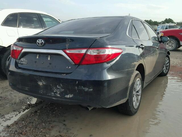 4T1BF1FK8FU925306 - 2015 TOYOTA CAMRY LE შავი ფოტო 4