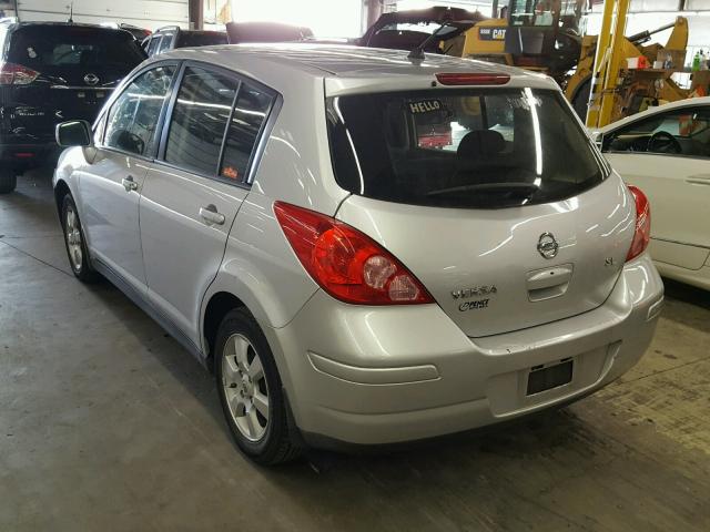 3N1BC13E59L401785 - 2009 NISSAN VERSA S SILVER photo 3