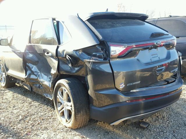 2FMPK4K96GBB44247 - 2016 FORD EDGE TITAN GRAY photo 9