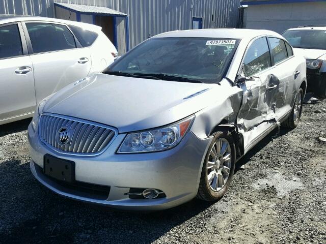1G4GD5ER1CF325499 - 2012 BUICK LACROSSE P SILVER photo 2