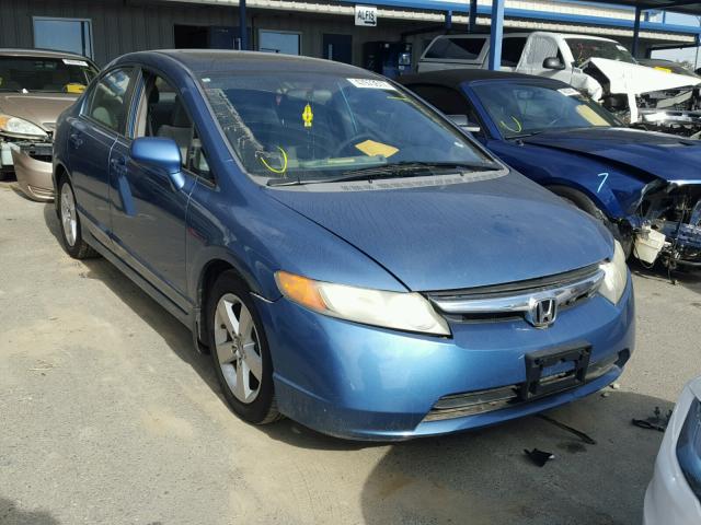 1HGFA16868L032473 - 2008 HONDA CIVIC EX BLUE photo 1