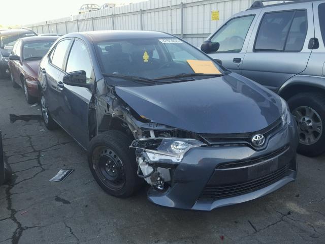 5YFBURHE3GP495389 - 2016 TOYOTA COROLLA L GRAY photo 1