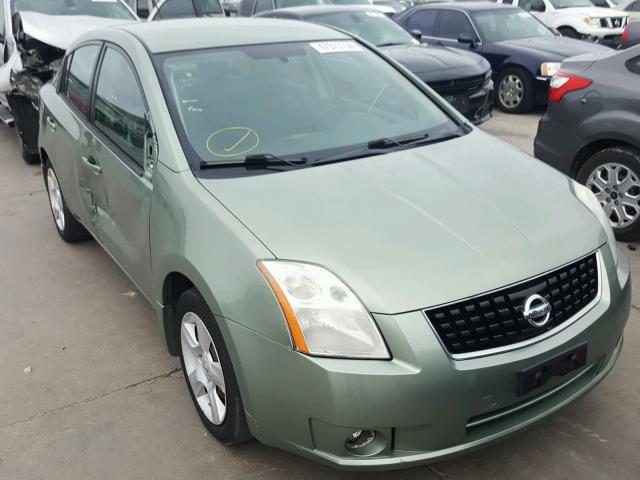 3N1AB61E08L764590 - 2008 NISSAN SENTRA 2.0 GREEN photo 1