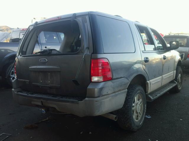 1FMPU16L53LC09632 - 2003 FORD EXPEDITION GRAY photo 4