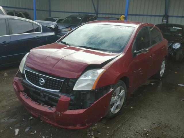 3N1AB61E58L761040 - 2008 NISSAN SENTRA 2.0 RED photo 2