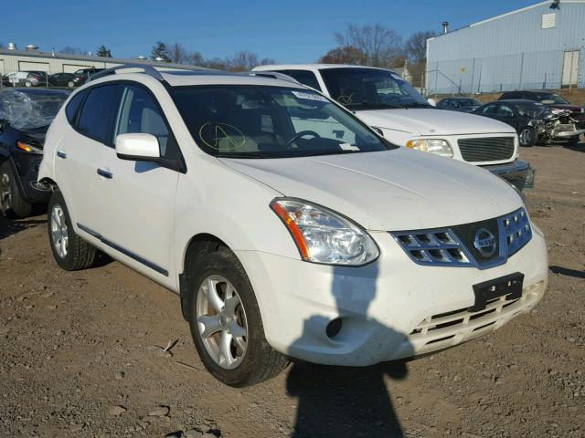 JN8AS5MV3BW286657 - 2011 NISSAN ROGUE S WHITE photo 1