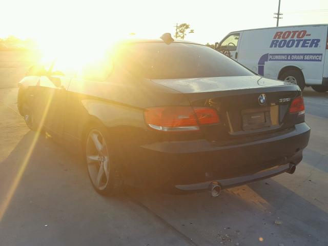 WBAWB73599P047629 - 2009 BMW 335 I BLACK photo 3