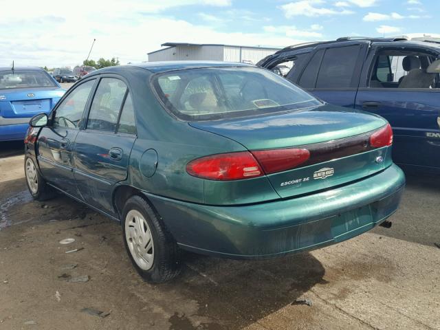 3FAFP13P81R145248 - 2001 FORD ESCORT GREEN photo 3