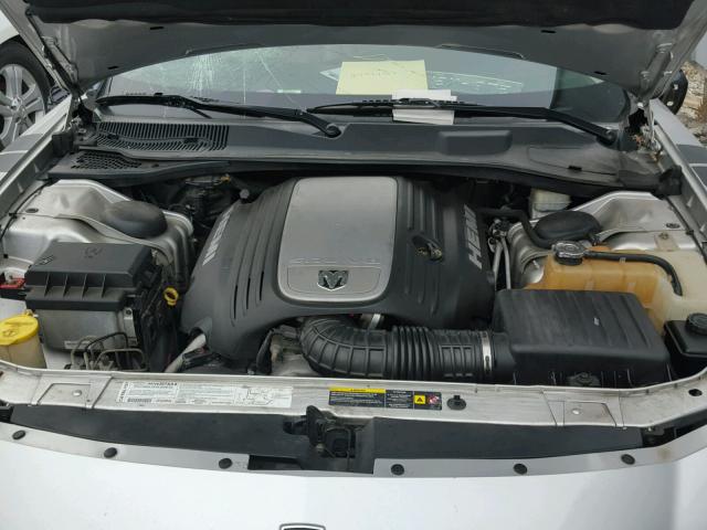 2B3KA53H46H316043 - 2006 DODGE CHARGER R/ SILVER photo 7