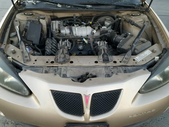 2G2WP522741218579 - 2004 PONTIAC GRAND PRIX BEIGE photo 7
