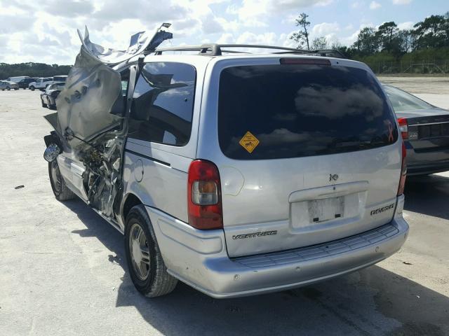 1GNDX13E12D243779 - 2002 CHEVROLET VENTURE LU SILVER photo 3