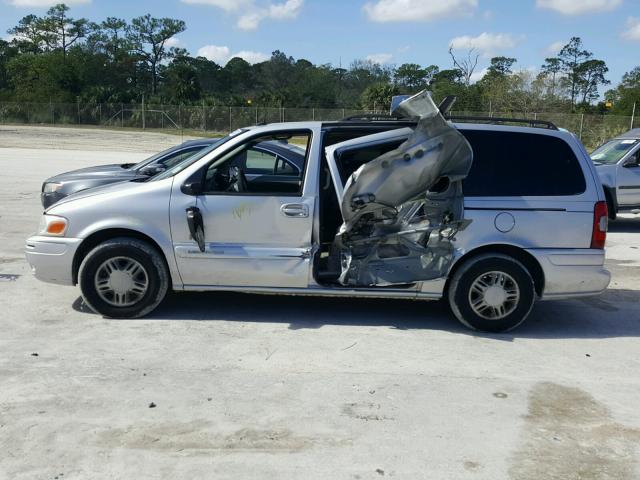 1GNDX13E12D243779 - 2002 CHEVROLET VENTURE LU SILVER photo 9