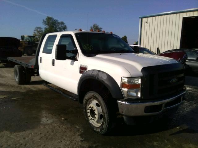 1FDXW46RX8ED89329 - 2008 FORD F450 SUPER WHITE photo 1