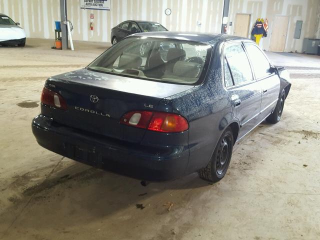 2T1BR18E2WC014209 - 1998 TOYOTA COROLLA VE BLUE photo 4