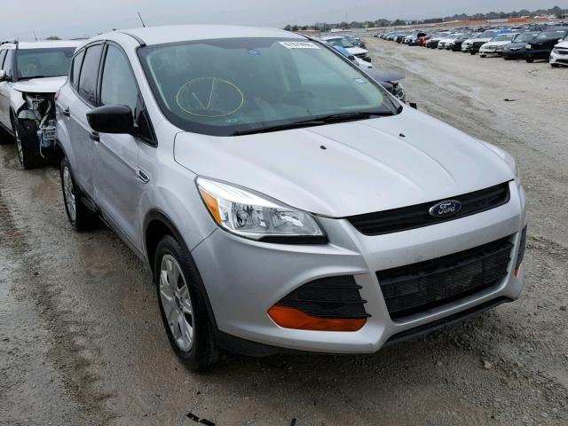 1FMCU0F76FUB37026 - 2015 FORD ESCAPE S SILVER photo 1