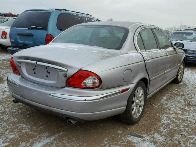 SAJEA51D82XC85658 - 2002 JAGUAR X-TYPE 2.5 SILVER photo 4