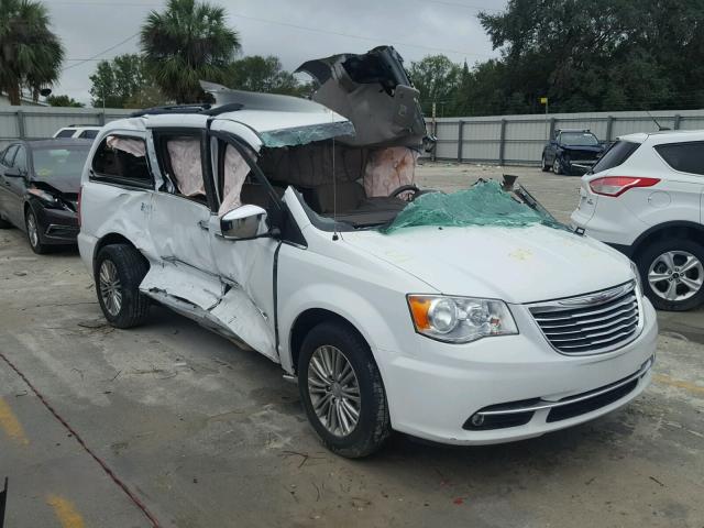 2C4RC1CG6ER234170 - 2014 CHRYSLER TOWN & COU WHITE photo 1