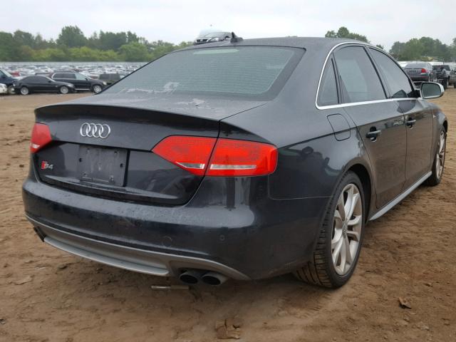 WAUDGAFL1CA116680 - 2012 AUDI S4 PREMIUM BLACK photo 4