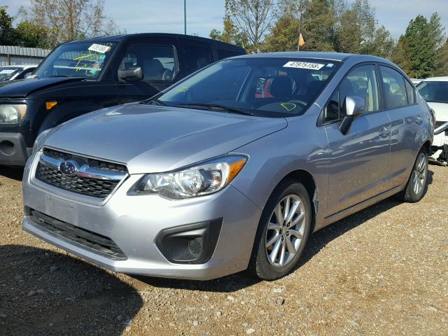 JF1GJAB66DH010886 - 2013 SUBARU IMPREZA PR SILVER photo 2