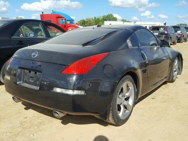 JN1BZ34E88M752168 - 2008 NISSAN 350Z COUPE BLACK photo 4