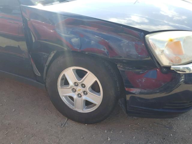 1G1ZT54825F240644 - 2005 CHEVROLET MALIBU LS Mavi foto 9