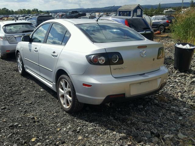 JM1BK323771609540 - 2007 MAZDA 3 S SILVER photo 3