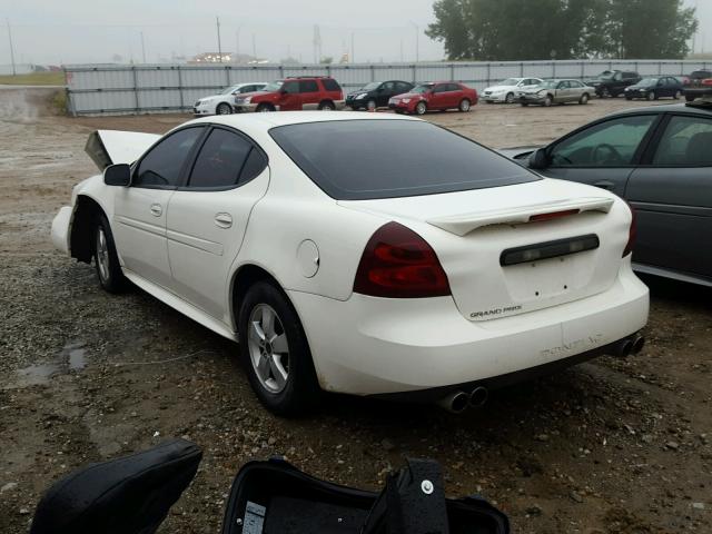 2G2WP552261107436 - 2006 PONTIAC GRAND PRIX თეთრი ფოტო 3