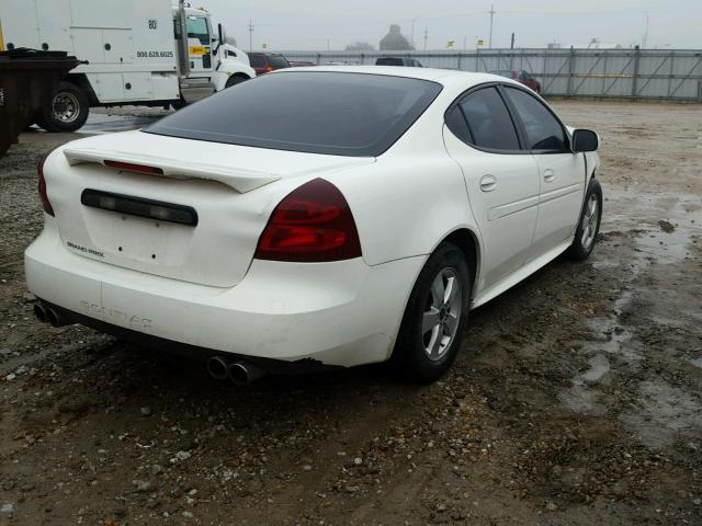 2G2WP552261107436 - 2006 PONTIAC GRAND PRIX თეთრი ფოტო 4