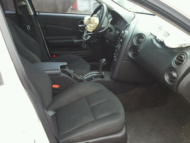 2G2WP552261107436 - 2006 PONTIAC GRAND PRIX თეთრი ფოტო 5