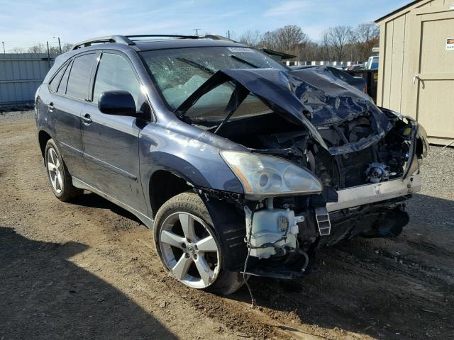 2T2HA31U25C056517 - 2005 LEXUS RX 330 BLUE photo 1