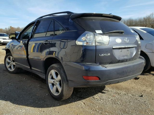 2T2HA31U25C056517 - 2005 LEXUS RX 330 BLUE photo 3