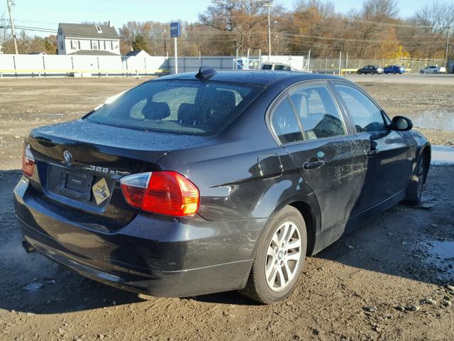 WBAVC73517KP32419 - 2007 BMW 328 XI SUL BLACK photo 4