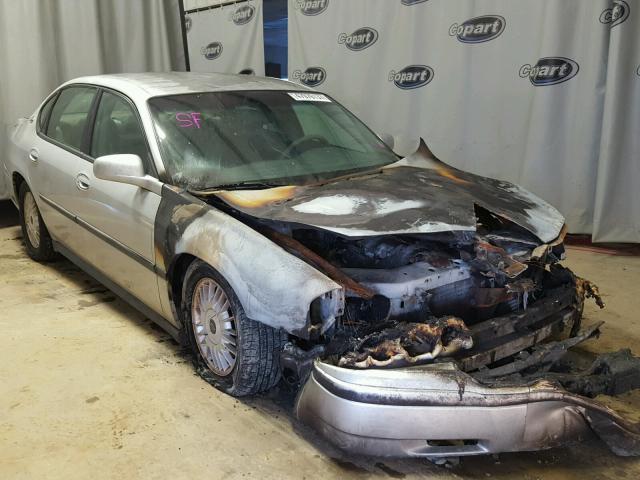 2G1WF55K019147306 - 2001 CHEVROLET IMPALA SILVER photo 1