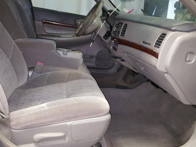 2G1WF55K019147306 - 2001 CHEVROLET IMPALA SILVER photo 5