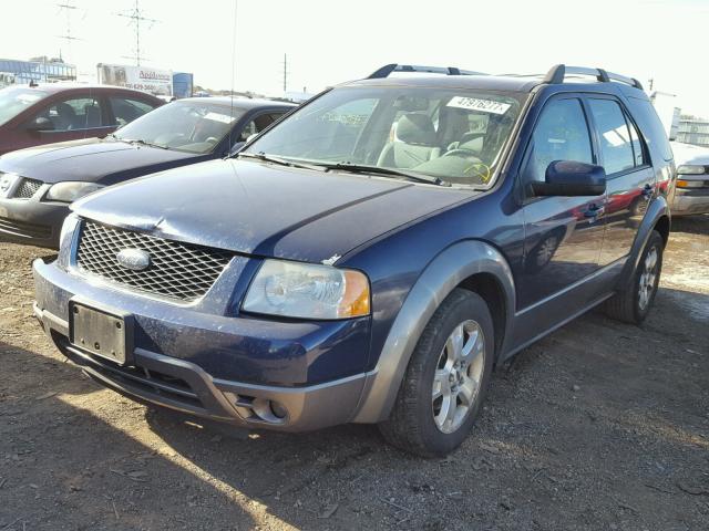 1FMZK02136GA45632 - 2006 FORD FREESTYLE BLUE photo 2