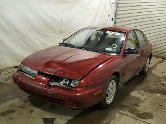 1G8ZK527XXZ351345 - 1999 SATURN SL2 RED photo 2