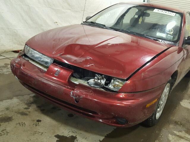 1G8ZK527XXZ351345 - 1999 SATURN SL2 RED photo 9