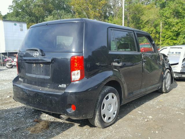 JTLZE4FE0CJ015300 - 2012 TOYOTA SCION XB შავი ფოტო 4