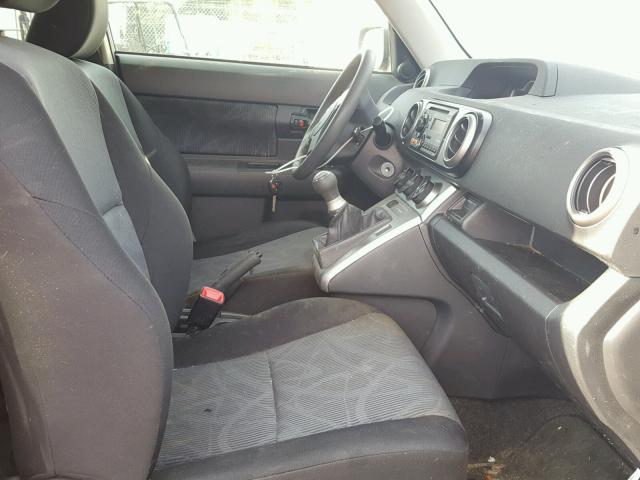 JTLZE4FE0CJ015300 - 2012 TOYOTA SCION XB შავი ფოტო 5