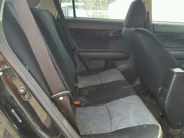 JTLZE4FE0CJ015300 - 2012 TOYOTA SCION XB შავი ფოტო 6