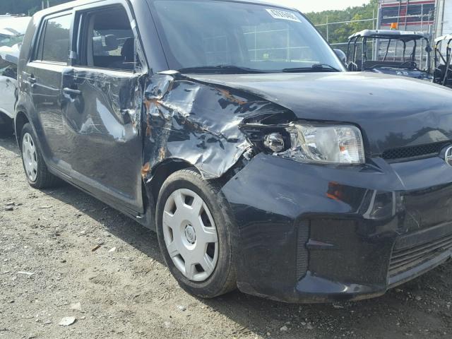 JTLZE4FE0CJ015300 - 2012 TOYOTA SCION XB შავი ფოტო 9