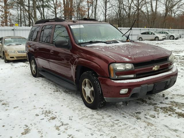 1GNET16S056128567 - 2005 CHEVROLET TRAILBLAZE RED photo 9