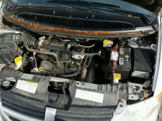 1D4GP24R16B689044 - 2006 DODGE GRAND CARA SILVER photo 7