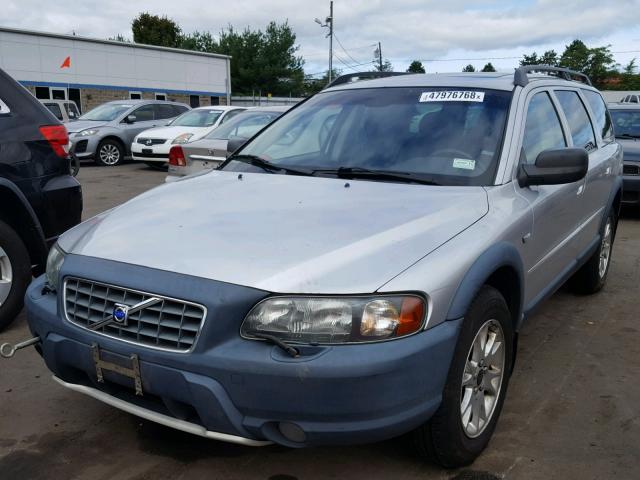 YV1SZ59H641171608 - 2004 VOLVO XC70 SILVER photo 2