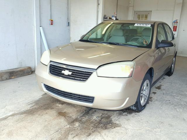 1G1ZS58F17F107338 - 2007 CHEVROLET MALIBU LS TAN photo 2